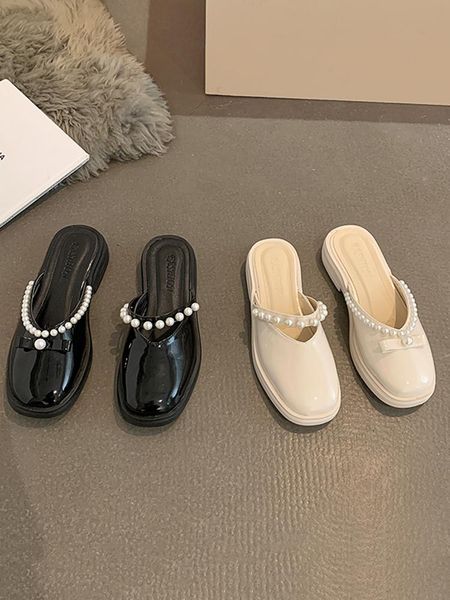 slippers women summer slides female mule shoes string bead pantofle cover toe fashion mules 2021 luxury flat rome pu basic, Black
slippers women summer slides female mule shoes string bead pantofle cover toe fashion mules 2021 luxury flat rome pu basic, Black
