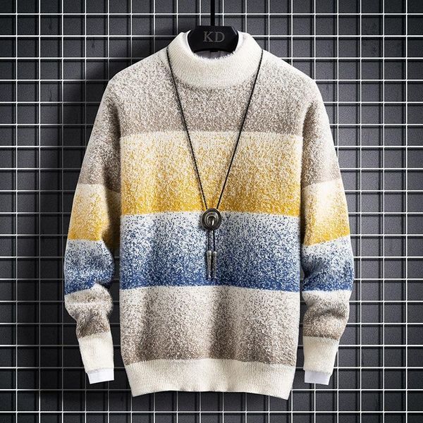men's sweaters 2021 multicolor turtleneck sweater fashion casual young mens pullover high-end comfortable keep warm -3xl, White;black
men's sweaters 2021 multicolor turtleneck sweater fashion casual young mens pullover high-end comfortable keep warm -3xl, White;black