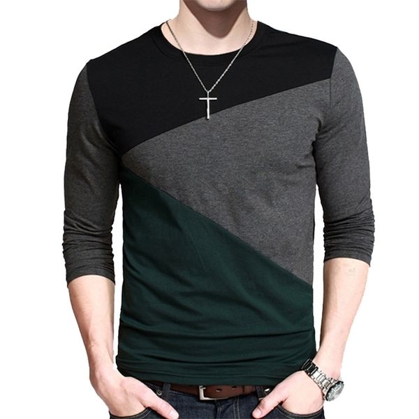 browon casual t-shirts men long sleeve patchwork design streetwear trend o-neck plus size tshirt mens clothing m-5xl 210409, White;black
browon casual t-shirts men long sleeve patchwork design streetwear trend o-neck plus size tshirt mens clothing m-5xl 210409, White;black