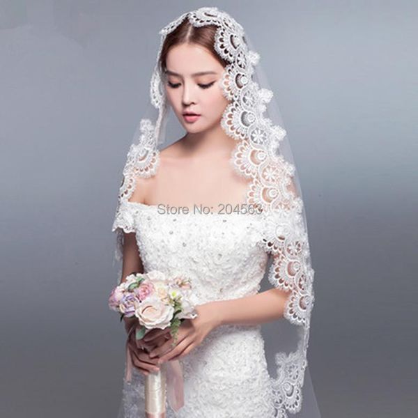 bridal veils luxury veil lace wedding tulle for bride without comb accessories, Black
bridal veils luxury veil lace wedding tulle for bride without comb accessories, Black