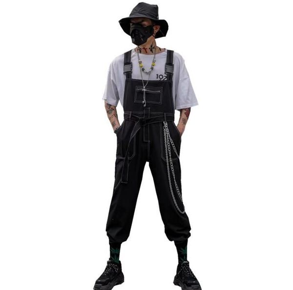 all-match overalls pants mens trousers pantalones hombre cargo personality for men pantalon homme spring summer black men's 
all-match overalls pants mens trousers pantalones hombre cargo personality for men pantalon homme spring summer black men's