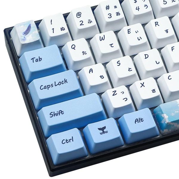 keyboards 72 keys oem profile dye-sub japanese/us pbt keycap minimalist young theme style suitable for mechanical keyboard
keyboards 72 keys oem profile dye-sub japanese/us pbt keycap minimalist young theme style suitable for mechanical keyboard