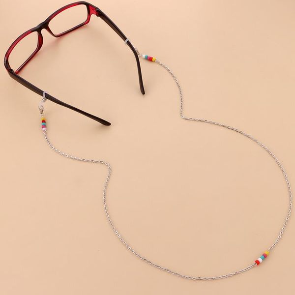 sunglasses frames masking chains for women colorful rice bead eyeglasses lanyard glass 2021 fashion jewelry wholesale, Silver
sunglasses frames masking chains for women colorful rice bead eyeglasses lanyard glass 2021 fashion jewelry wholesale, Silver