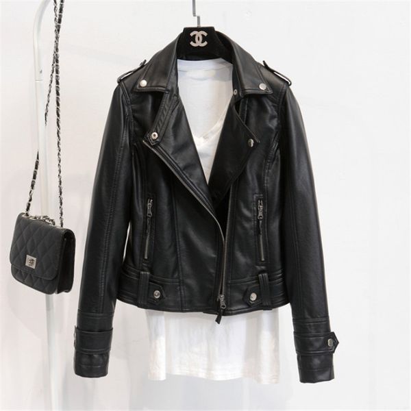 suits new korean small coat pu short women's spring and autumn fit lapel locomotive jacket trend faux leather, White;black
suits new korean small coat pu short women's spring and autumn fit lapel locomotive jacket trend faux leather, White;black