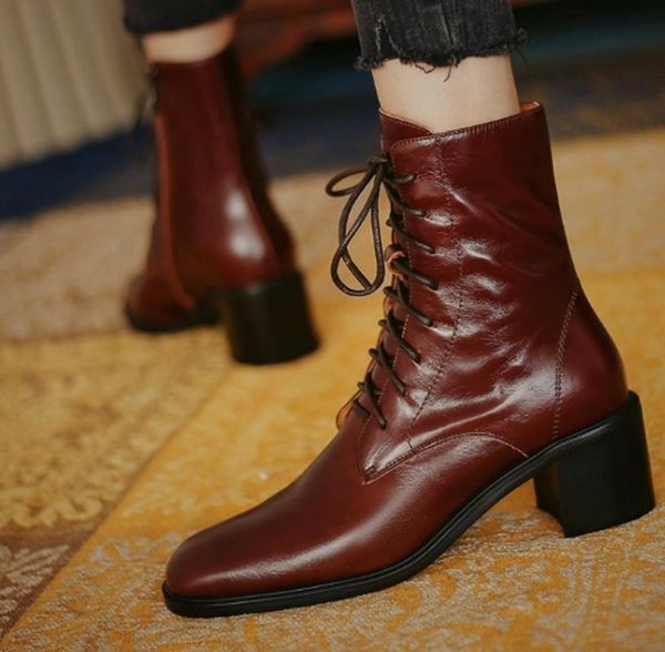 boots soft women ankle mid heels matin boot shoes woman booties autumn shoe chaussures femme zapatos mujer sapato k0210, Black
boots soft women ankle mid heels matin boot shoes woman booties autumn shoe chaussures femme zapatos mujer sapato k0210, Black