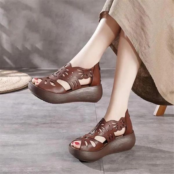 sandals 2021 fashion hollow soft leather beach women platform wedges summer female comfortable casual rome shoes beige brown, Black
sandals 2021 fashion hollow soft leather beach women platform wedges summer female comfortable casual rome shoes beige brown, Black