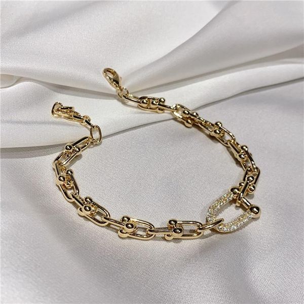 link, chain the korean style cool bracelets personality niche design diamonds metal texture trendy bracelet, Black
link, chain the korean style cool bracelets personality niche design diamonds metal texture trendy bracelet, Black