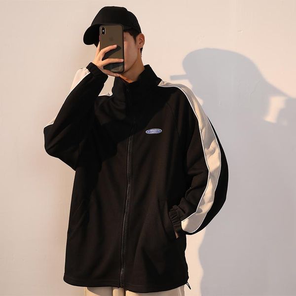 men's jackets korean style men jacket fashion casual loose spring autumn cardigan hip hop veste homme clothing db60jk, Black;brown
men's jackets korean style men jacket fashion casual loose spring autumn cardigan hip hop veste homme clothing db60jk, Black;brown