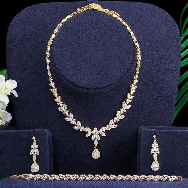 earrings & necklace pera dubai gold 3pcs long leaf drop cubic zirconia stone big wedding earring bracelet and for women jewelry sets j295, Silver
earrings & necklace pera dubai gold 3pcs long leaf drop cubic zirconia stone big wedding earring bracelet and for women jewelry sets j295, Silver