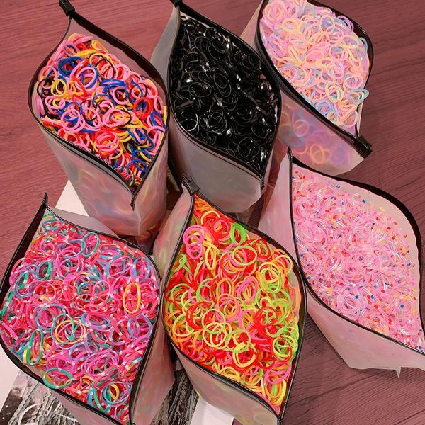 hair accessories 2000pcs/pack colorful small disposable bands scrunchie girls elastic rubber band ponytail holder ties, Slivery;white
hair accessories 2000pcs/pack colorful small disposable bands scrunchie girls elastic rubber band ponytail holder ties, Slivery;white