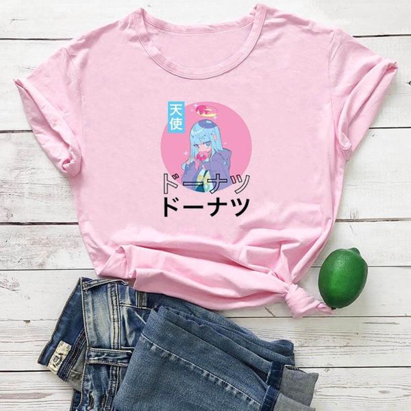 angel girl women t-shirt punk pattern cotton tshirt woman korean style casual loose tee shirt streetwear t women's, White
angel girl women t-shirt punk pattern cotton tshirt woman korean style casual loose tee shirt streetwear t women's, White