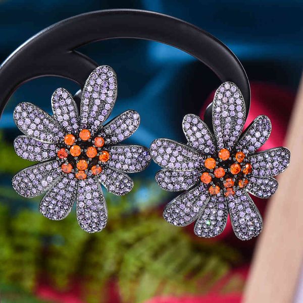 godki 2021 fashion flower blossom trendy earrings women cubic zirconia crystal cz statement stud earring brincos bijoux, Golden
godki 2021 fashion flower blossom trendy earrings women cubic zirconia crystal cz statement stud earring brincos bijoux, Golden