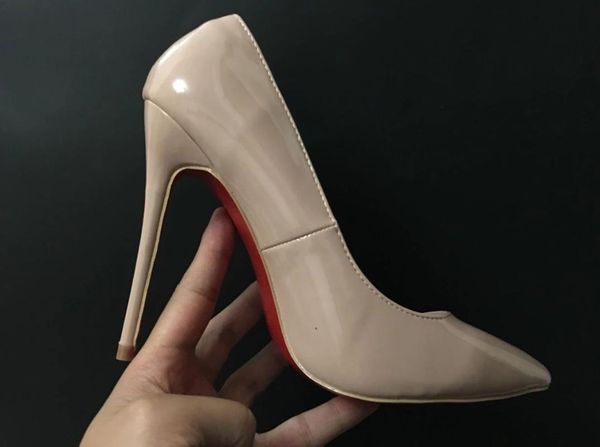 pumps brand women high heel shoes red shiny bottom black/nude patent leather wedding 12cm thin 34-44 dress
pumps brand women high heel shoes red shiny bottom black/nude patent leather wedding 12cm thin 34-44 dress