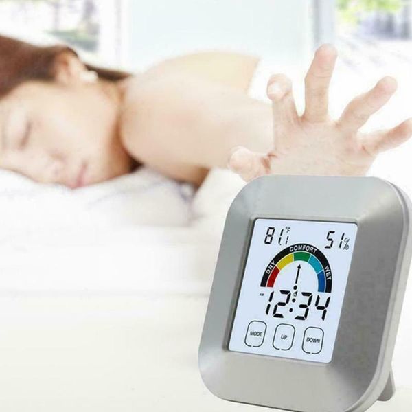 desk & table clocks multifunction digital hygrometer household automatic electronic temperature humidity monitor clock
desk & table clocks multifunction digital hygrometer household automatic electronic temperature humidity monitor clock