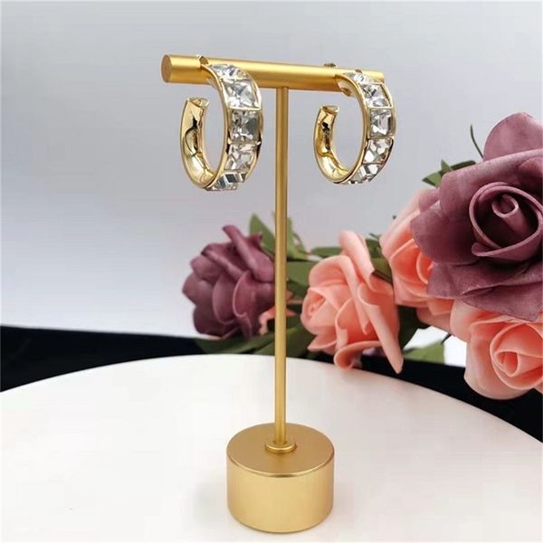 85% off factory clearance saijia new large circle square rhinestone high fashion earrings brass silver needle, Golden
85% off factory clearance saijia new large circle square rhinestone high fashion earrings brass silver needle, Golden