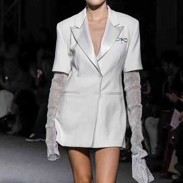 adyce summer women white slim trench coat deep v-neck sequined female fashion party club out wear coats, Black
adyce summer women white slim trench coat deep v-neck sequined female fashion party club out wear coats, Black