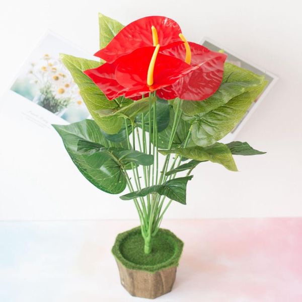 18heads 54cm artificial plants green monstera leaves home garden office decoration flower arrangement accessories fake decorative flowers &
18heads 54cm artificial plants green monstera leaves home garden office decoration flower arrangement accessories fake decorative flowers &