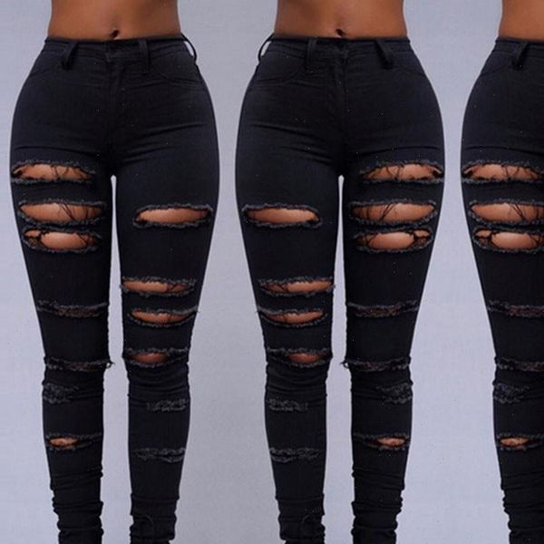 mid waisted skinny hole denim womens jeans stretch slim pants calf length fashion button woman, Blue
mid waisted skinny hole denim womens jeans stretch slim pants calf length fashion button woman, Blue