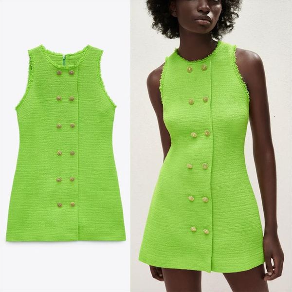 za summer textured weave womens dress mini vintage sleeveless tweed office chic back zip woman fit green, Black;gray
za summer textured weave womens dress mini vintage sleeveless tweed office chic back zip woman fit green, Black;gray
