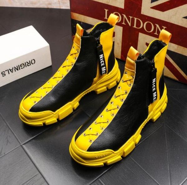 luxury designer martin shoes men warm leather fashion men high shoes korean version trend youth casual men shoe cowboy, Black
luxury designer martin shoes men warm leather fashion men high shoes korean version trend youth casual men shoe cowboy, Black