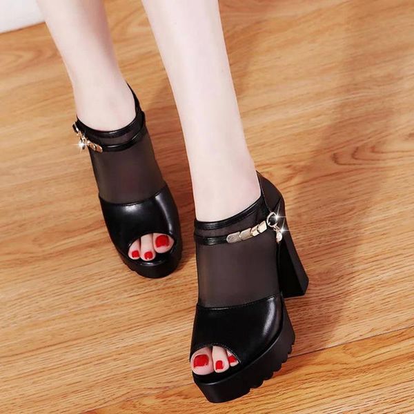 dress shoes women hollow out sandals summer mesh peep toe 2021 spring pumps gauze mujer, Black
dress shoes women hollow out sandals summer mesh peep toe 2021 spring pumps gauze mujer, Black