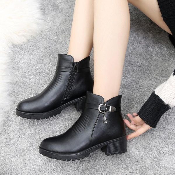 boots sagace ladies leather black round head cotton flat with large size non-slip valuable 2021 winter ankle for women
boots sagace ladies leather black round head cotton flat with large size non-slip valuable 2021 winter ankle for women