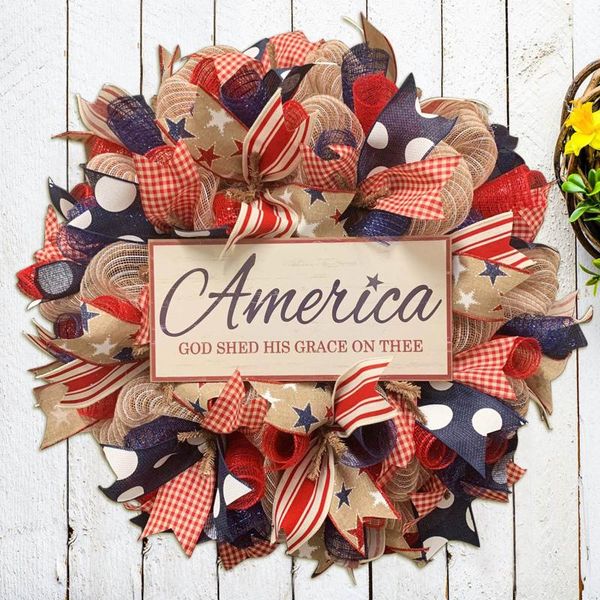 decorative flowers & wreaths independence day artificial wreath porch decoration front door outdoor hanging decor ornaments window home
decorative flowers & wreaths independence day artificial wreath porch decoration front door outdoor hanging decor ornaments window home