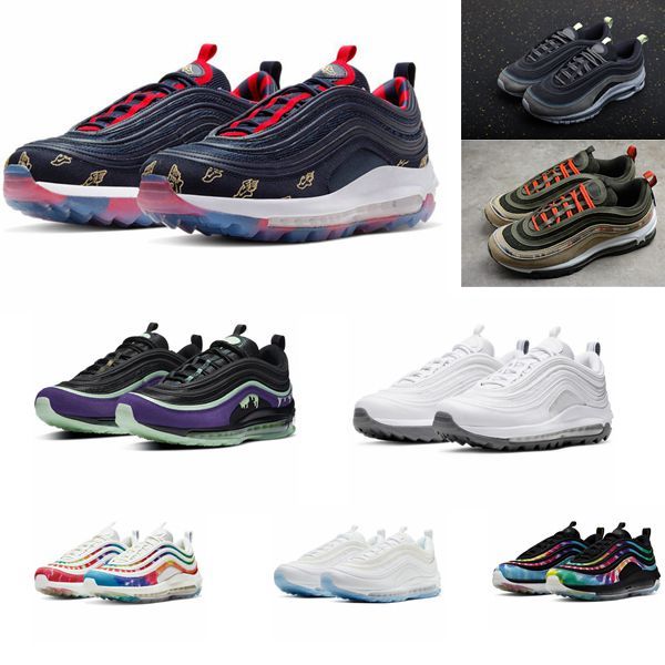2021 mschf x inri Jesus 97 men's running shoes triple black white silver bullet metal gold 97s undefeated men women trainer sneakers
2021 mschf x inri Jesus 97 men's running shoes triple black white silver bullet metal gold 97s undefeated men women trainer sneakers