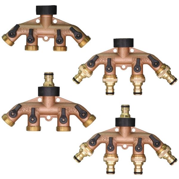 watering equipments bsp npt brass 4-ways thread garden hose splitter heavy duty tap tubing adapter switcher connector shut-off irrigation
watering equipments bsp npt brass 4-ways thread garden hose splitter heavy duty tap tubing adapter switcher connector shut-off irrigation