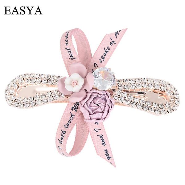 hair clips & barrettes easya elegant bowknot flower hairpin jewelry rhinestone crystal headwear, Golden;silver
hair clips & barrettes easya elegant bowknot flower hairpin jewelry rhinestone crystal headwear, Golden;silver