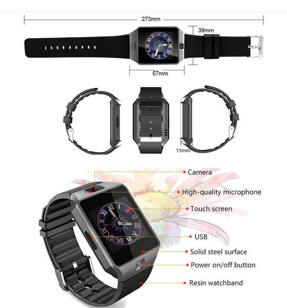 dz09 smart wristbands smartwatch sim intelligent sport watch for android cellphones relógio inteligente with retail packing box dhl/ups
dz09 smart wristbands smartwatch sim intelligent sport watch for android cellphones relógio inteligente with retail packing box dhl/ups