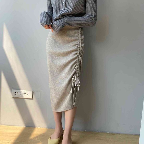skirts autumn vintage women high waist split drawstring womens fashion bodycon kintted mermaid femme bq62, Black
skirts autumn vintage women high waist split drawstring womens fashion bodycon kintted mermaid femme bq62, Black