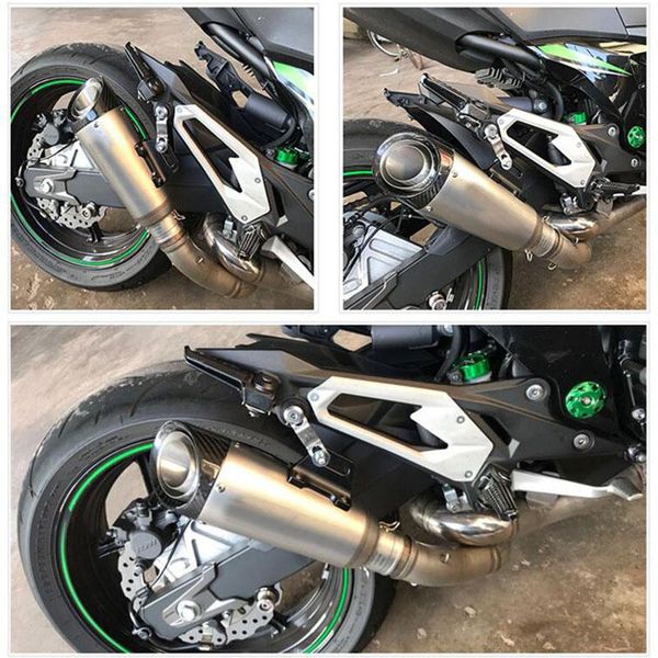 motorcycle exhaust system universal 51mm 60mm pipe muffler escapamento de moto for r6 r1 cbr600 z750 s1000 r25 tubo escape slip-on
motorcycle exhaust system universal 51mm 60mm pipe muffler escapamento de moto for r6 r1 cbr600 z750 s1000 r25 tubo escape slip-on
