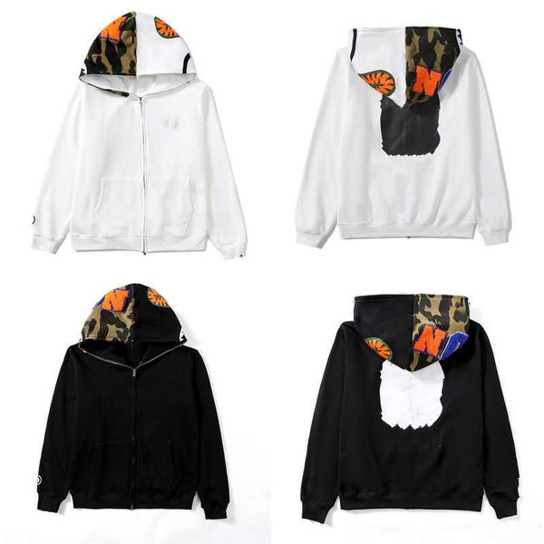 men hoodies shark head luminous sweatshirts women round neck long sleeve sweater mens casual sweatshirt with box, Black
men hoodies shark head luminous sweatshirts women round neck long sleeve sweater mens casual sweatshirt with box, Black
