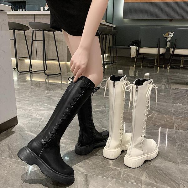 boots shoes zipper flat heel women over knee round toe clogs platform boots-women over-the-knee lolita ladies rubber 2021 med so, Black
boots shoes zipper flat heel women over knee round toe clogs platform boots-women over-the-knee lolita ladies rubber 2021 med so, Black