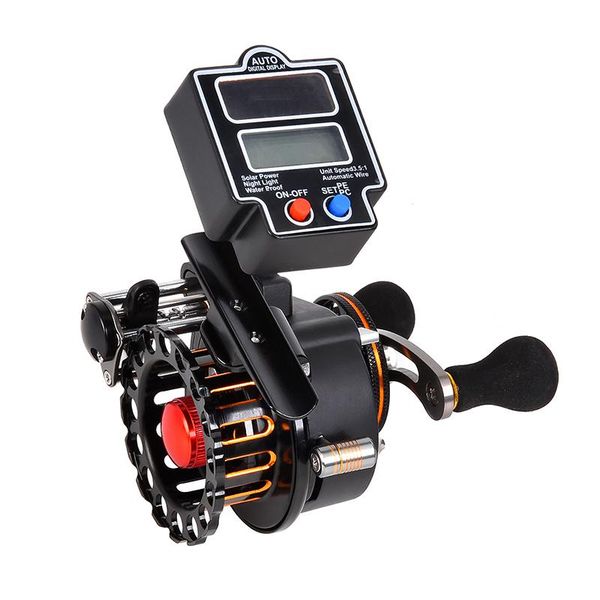 solar casting fishing reel 4 + 1 ball bearing 3.5:1 gear ratio digital line counter aluminum alloy spool spinning reels baitcasting
solar casting fishing reel 4 + 1 ball bearing 3.5:1 gear ratio digital line counter aluminum alloy spool spinning reels baitcasting