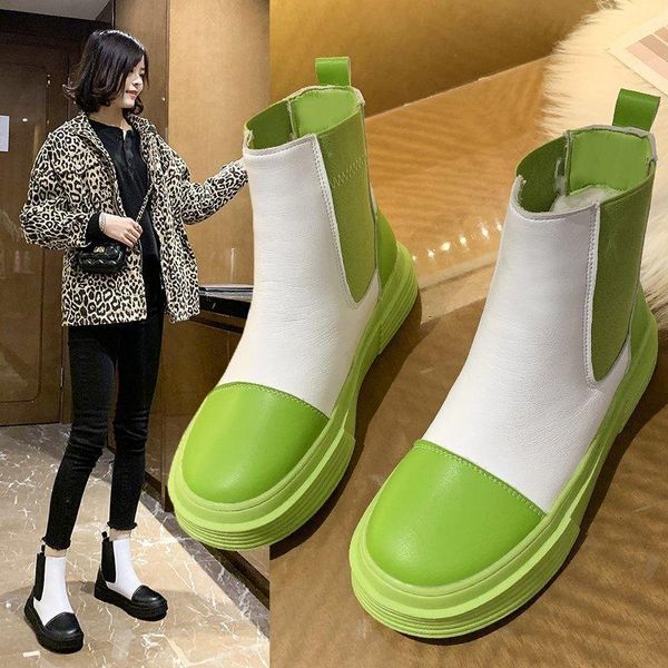 boots spring fashion shoes leather women comfortable chunky flat heel round toe warm platform woman botas mujer c0ah, Black
boots spring fashion shoes leather women comfortable chunky flat heel round toe warm platform woman botas mujer c0ah, Black