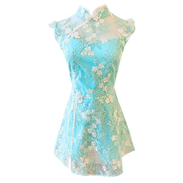 women elegant lace set cheongsam dress and short two piece chinese style fashion vintage party suit matching, White
women elegant lace set cheongsam dress and short two piece chinese style fashion vintage party suit matching, White