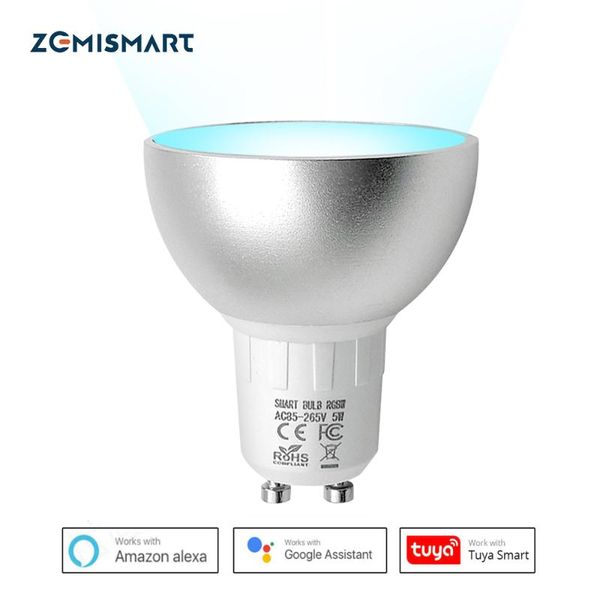 smart home control zemismart zigbee gu10 led bulb 5w rgbw compatible with tuya smartthings app alexa echo plus google voice
smart home control zemismart zigbee gu10 led bulb 5w rgbw compatible with tuya smartthings app alexa echo plus google voice