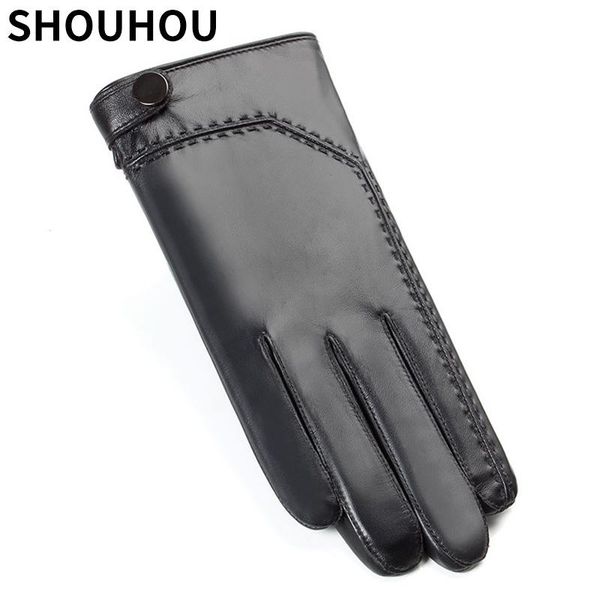 fingerless gloves shouhou 2021 men leather male genuine fashion autumn winter down warm touch screen mittens, Blue;gray
fingerless gloves shouhou 2021 men leather male genuine fashion autumn winter down warm touch screen mittens, Blue;gray