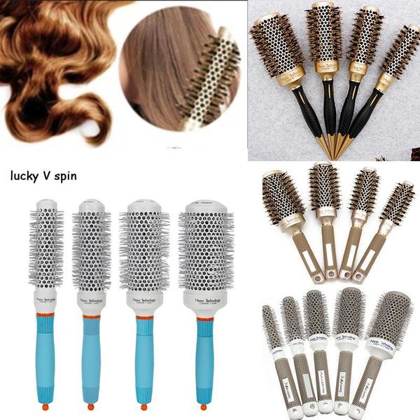 selling 4 set differen durable ceramic iron aluminium tube gold round comb hair dressing brush salon styling barrel1, Silver
selling 4 set differen durable ceramic iron aluminium tube gold round comb hair dressing brush salon styling barrel1, Silver