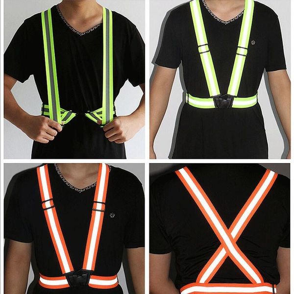 outdoor cycling safety warnning light vest reflective visibility night ribbon for riding running protective bike lights
outdoor cycling safety warnning light vest reflective visibility night ribbon for riding running protective bike lights