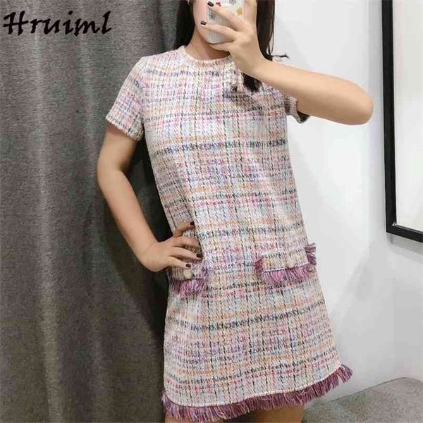 vintage dress women short sleeve round neck chic mini autumn fashion color plaid tassels pocket es vestido de mujer 210513, Black;gray
vintage dress women short sleeve round neck chic mini autumn fashion color plaid tassels pocket es vestido de mujer 210513, Black;gray