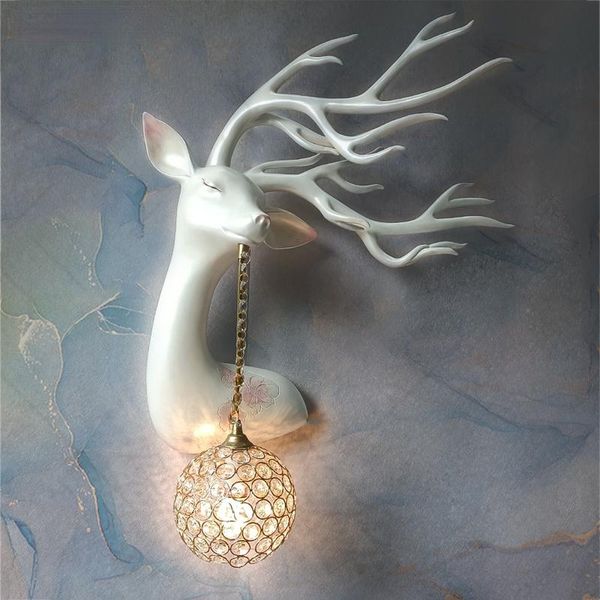wall lamp nordic luxury crystal lovely deer light living room bedroom bedside girl decora sconce
wall lamp nordic luxury crystal lovely deer light living room bedroom bedside girl decora sconce
