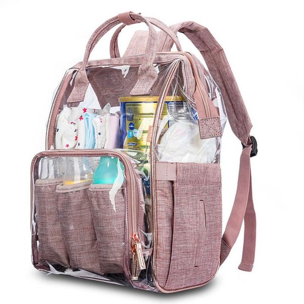 baby changing nappy bag large capacity diaper travel backpack nursing for care transparent women's bags
baby changing nappy bag large capacity diaper travel backpack nursing for care transparent women's bags