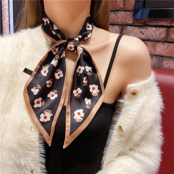 scarves hijab silk scarf women flower small long advanced feeling lady hair band foulard neckerchief female ribbon bag accessories, Blue;gray
scarves hijab silk scarf women flower small long advanced feeling lady hair band foulard neckerchief female ribbon bag accessories, Blue;gray