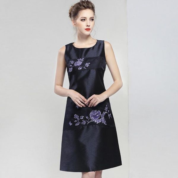 casual dresses dress embroidery superior quality spring autumn women clothing lady vintag party xxl sleeveless flower, Black;gray
casual dresses dress embroidery superior quality spring autumn women clothing lady vintag party xxl sleeveless flower, Black;gray