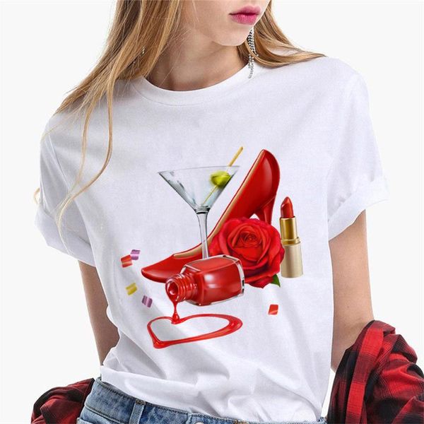 women's t-shirt bottle graphic t shirts female women 2021 fashion wine short sleeve tshirt ladies streetware womem's clothing, White
women's t-shirt bottle graphic t shirts female women 2021 fashion wine short sleeve tshirt ladies streetware womem's clothing, White