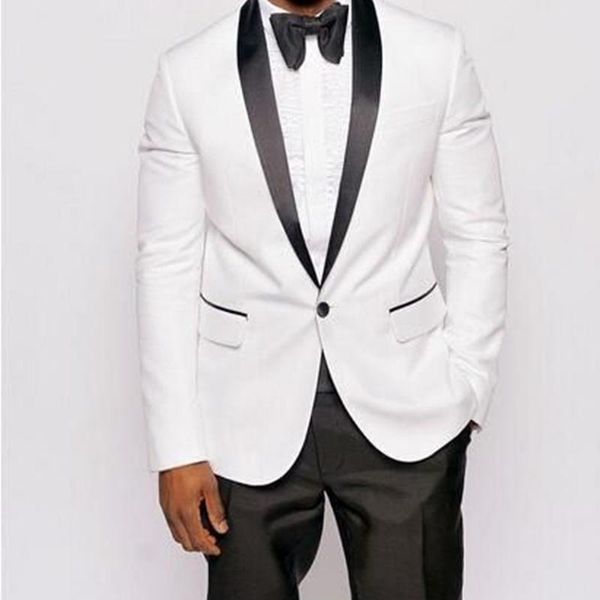 men's suits & blazers autumn latest custom made fashion gentlemen white blazer slim fit groomsmen tuxedos for wedding dress party set (, White;black
men's suits & blazers autumn latest custom made fashion gentlemen white blazer slim fit groomsmen tuxedos for wedding dress party set (, White;black