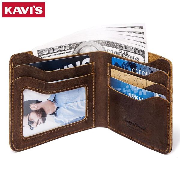 card holders kavis genuine leather holder wallet men rfid vintage bag bank cardholder case purse, Brown;gray
card holders kavis genuine leather holder wallet men rfid vintage bag bank cardholder case purse, Brown;gray